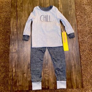 Rae Dunn toddler boys pajama set